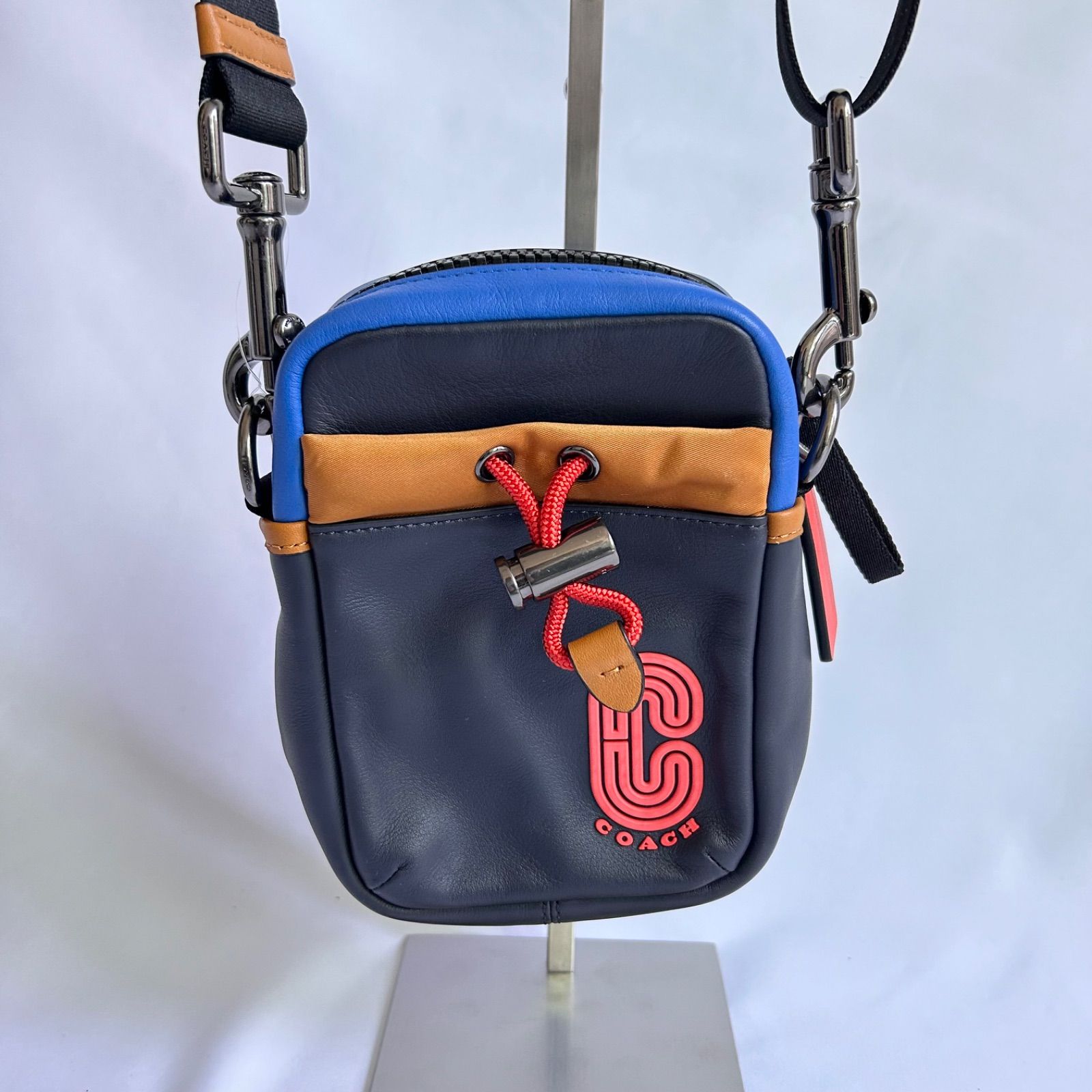 COACH ショルダーバッグ レザー コンパクト 未使用品】 COACH 