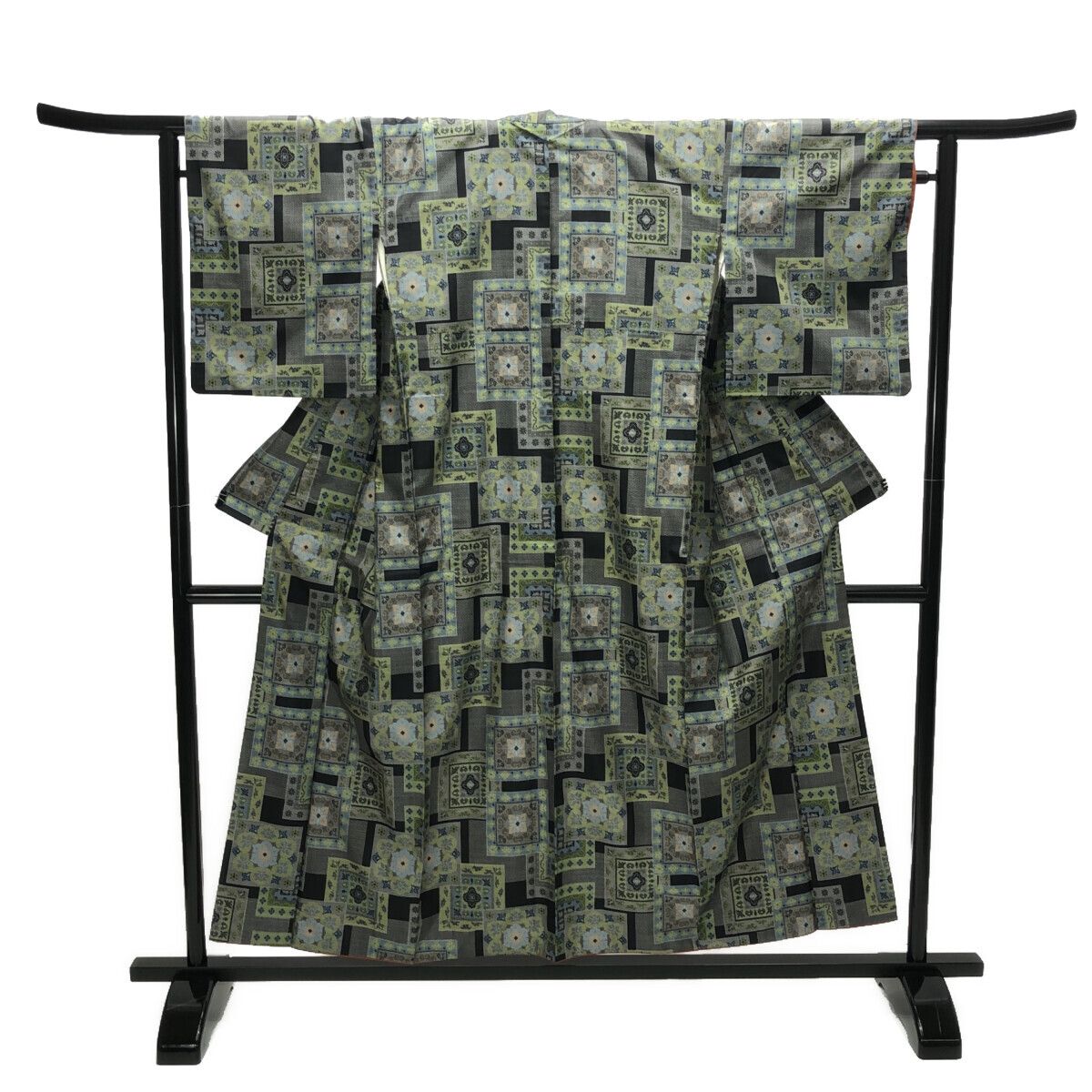 大島紬/美品/茶泥/逸品/仕立上がり/適応身長150～157㎝/9498 - メルカリ 