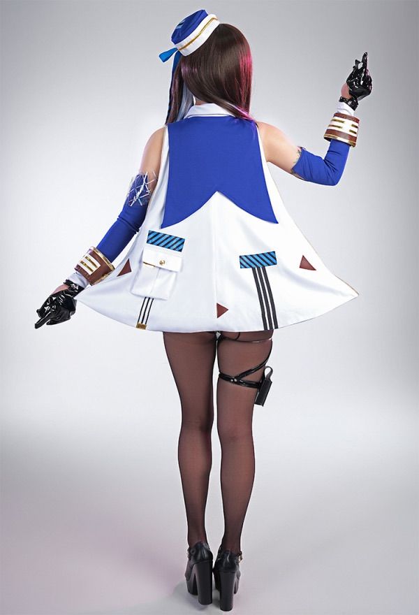 勝利の女神：NIKKE マリアン コスプレ 衣装　サイズM ウィッグ付 勝利の女神：NIKKE マリアン コスプレ 衣装 - メルカリ