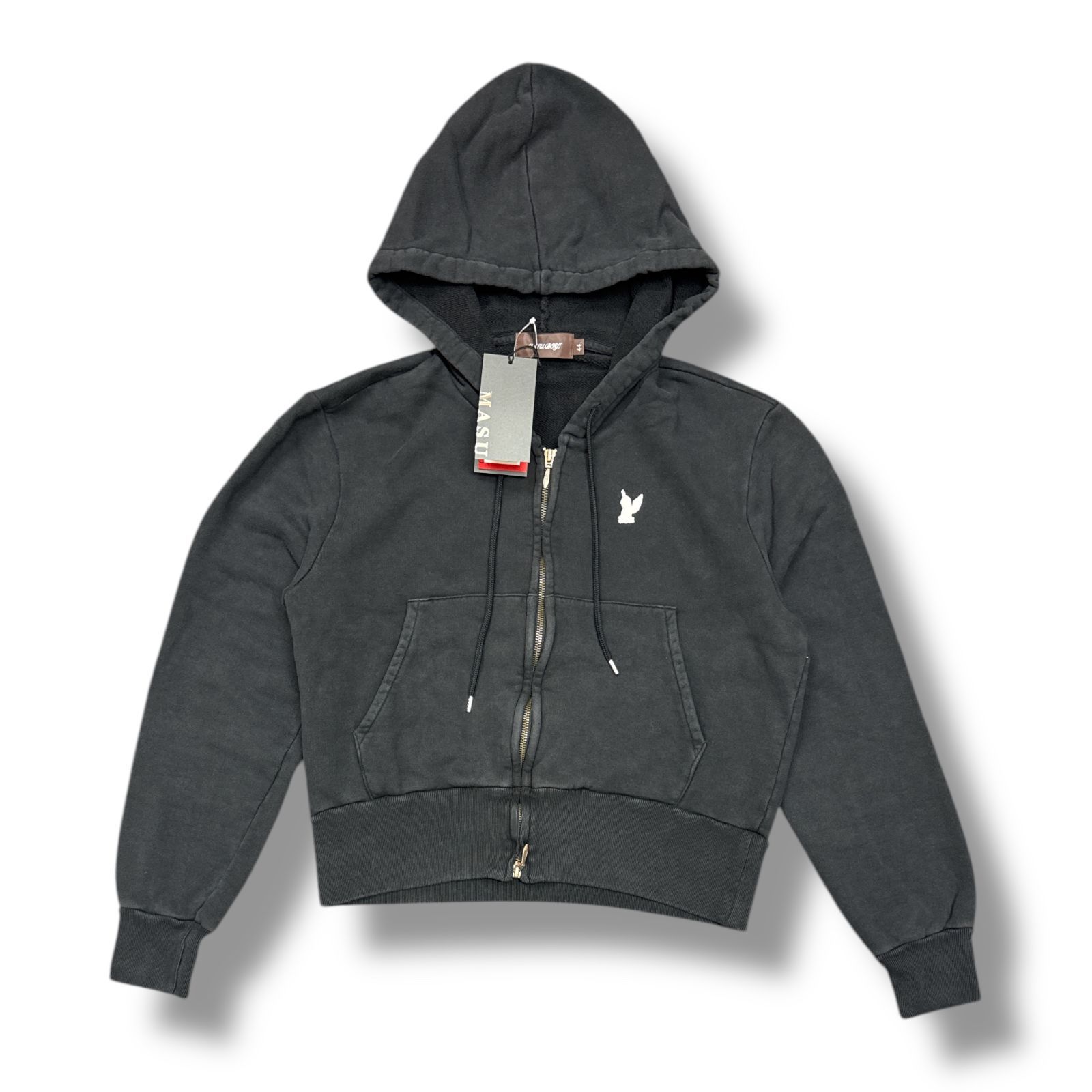 参考上代41800円 未使用品 MASU 25SS “MASU BOYS” ZIP-UP HOODIE