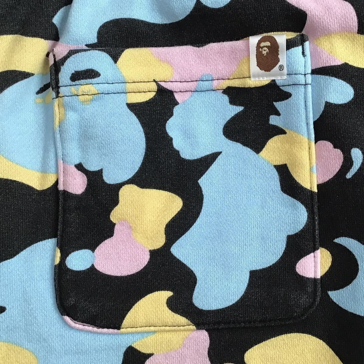 New multi camo スウェットパンツ Lサイズ a bathing ape BAPE cotton