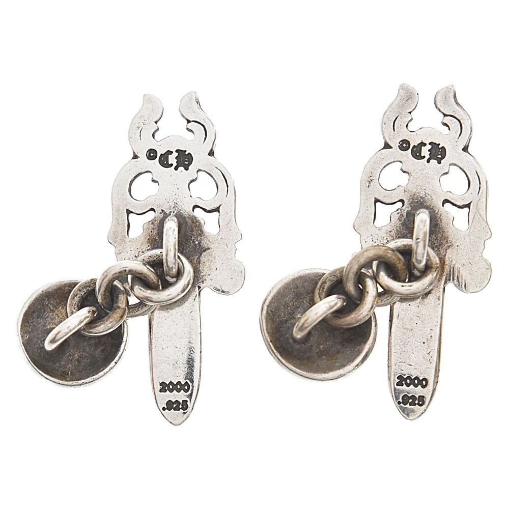 CHROME HEARTS(クロムハーツ)DAGGER CUFFLINKSカフス CHROME HEARTS(クロムハーツ)DAGGER CUFFLINKSカフス - メルカリ
