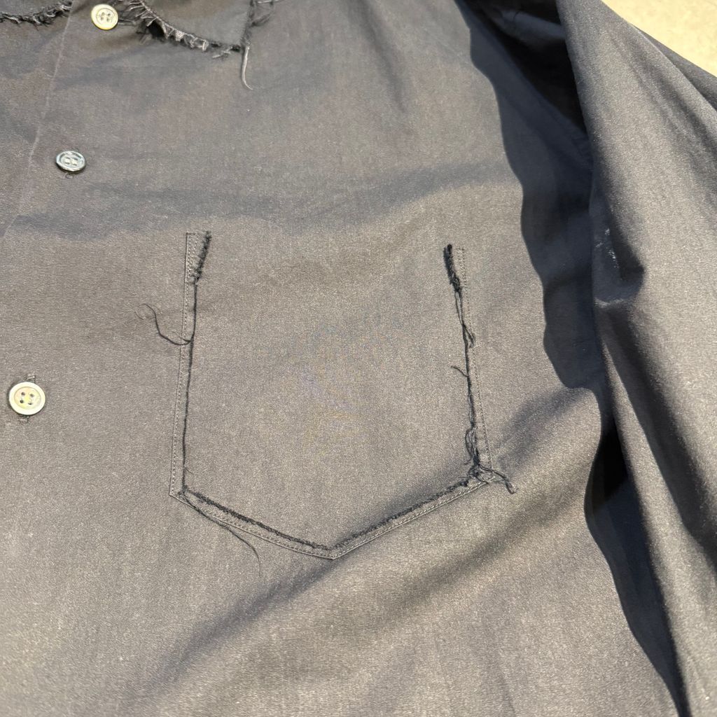 UNUSED アンユーズド 18SS Cut Off Shirt Jacket 長袖シャツ US1391