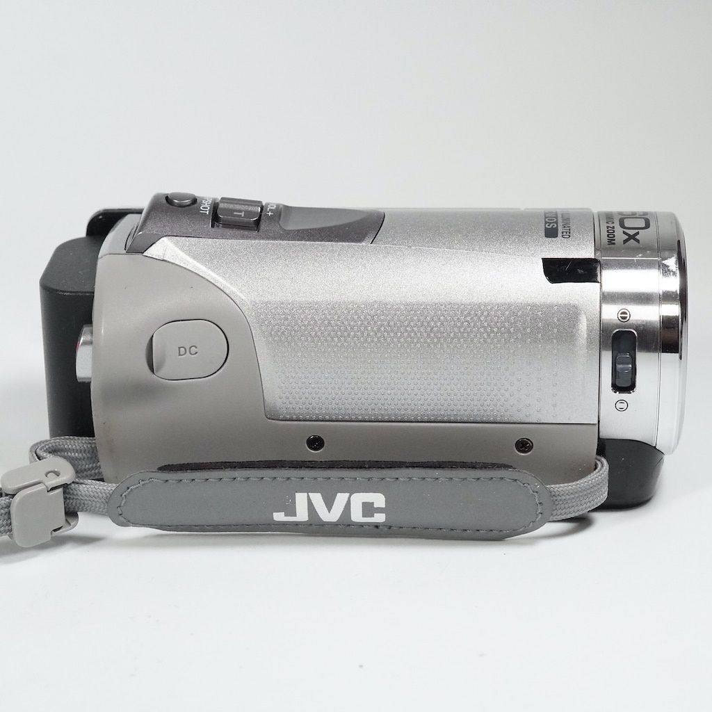 JVC ビデオカメラ Everio GZ-E380-S シルバー 美品 Amazon | JVC KENWOOD ビデオカメラ Everio 内蔵メモリー8GB