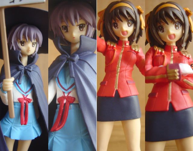 100％品質 ΩEXz15Oeフィギュアマイスター涼宮ハルヒの憂鬱SOS団活劇編8種 アニメ+ゲーム