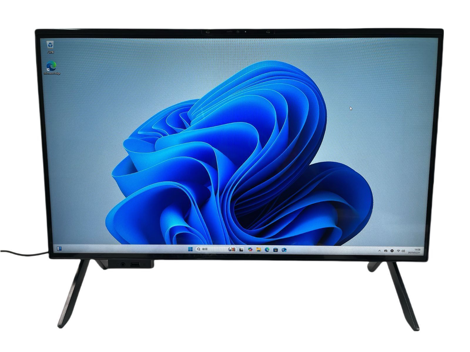 富士通 ESPRIMO FH77|H3 第12世代Intel Core i7-1260P メモリ16GB SSD512GB DVD 23.8型FHD 顔認証 モニタ一体型 F77H3B