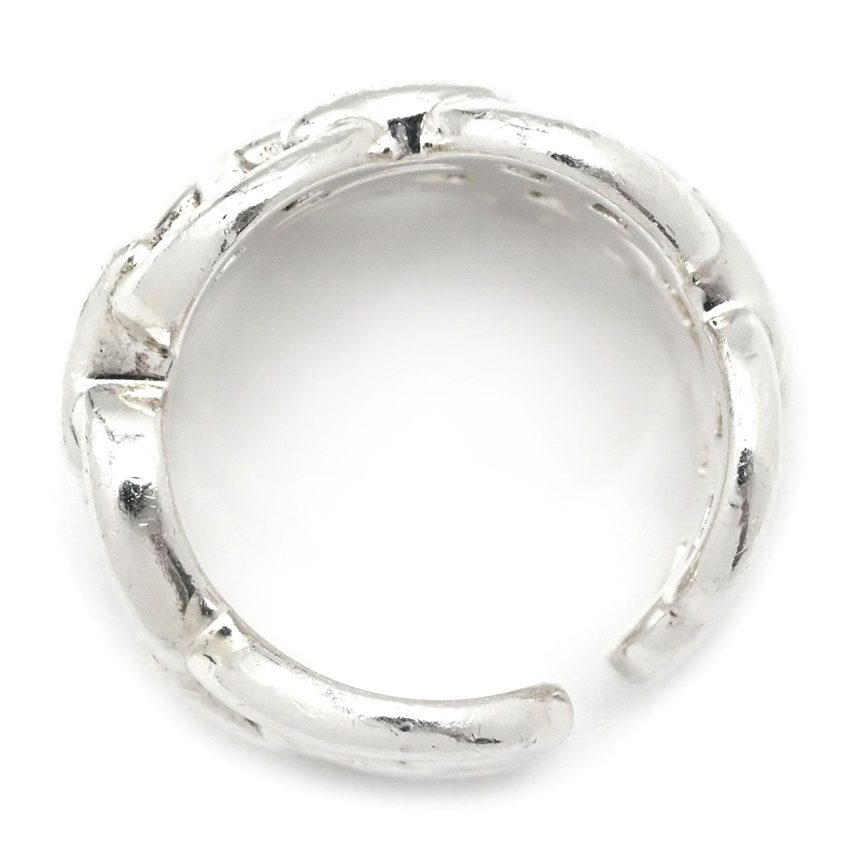 エルメス シェーヌダンクルアンシェネシルバーリング 10号 リング