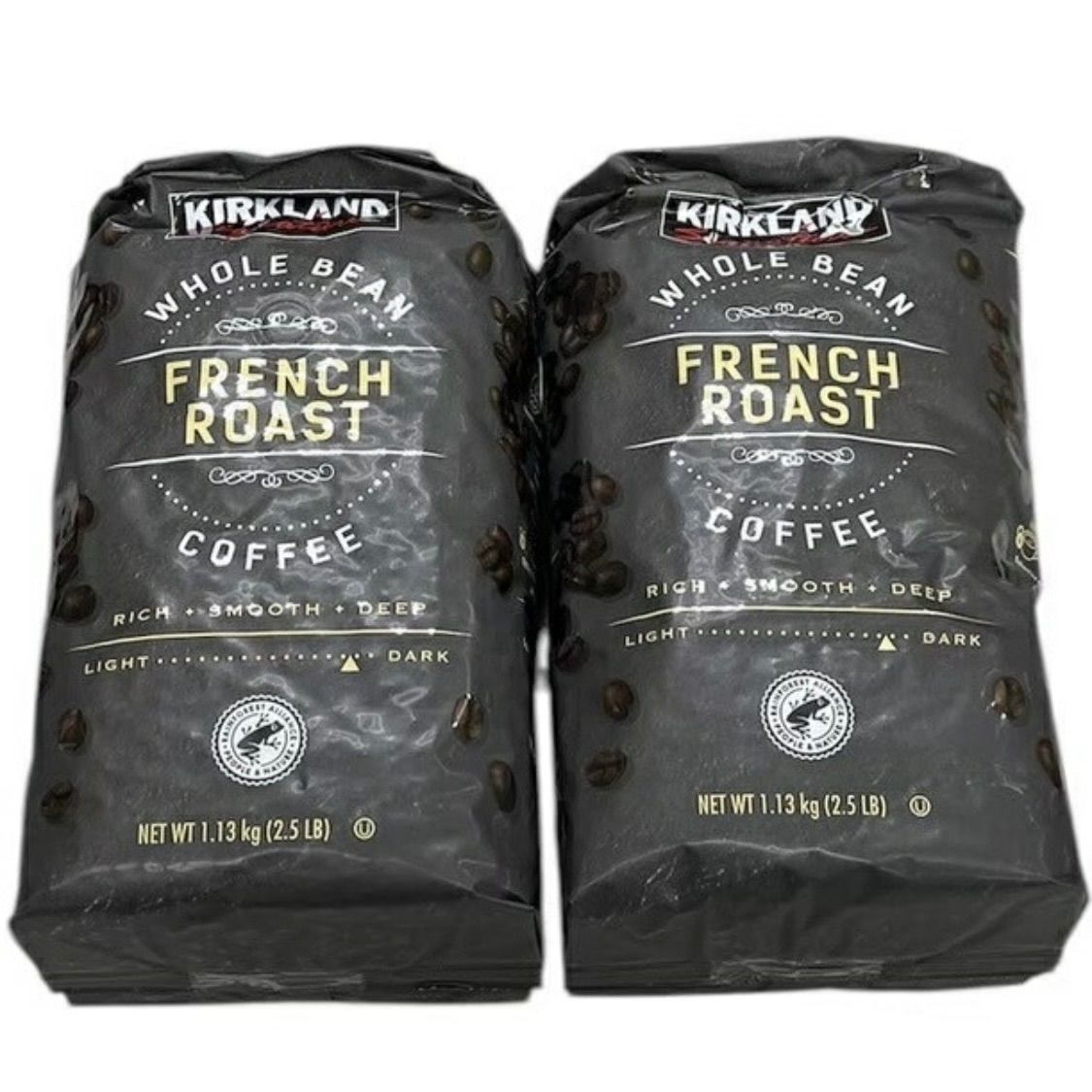 2個セット カークランド フレンチローストコーヒー コーヒー豆 1.13kg ドリップ珈琲 レギュラーコーヒー Coffee エスプレッソコーヒー バリスタ costco コストコ