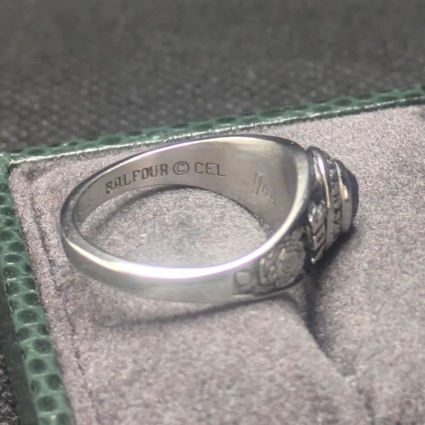 Balfour CEL カレッジリング 2019年 13号シルバー ユニセックス