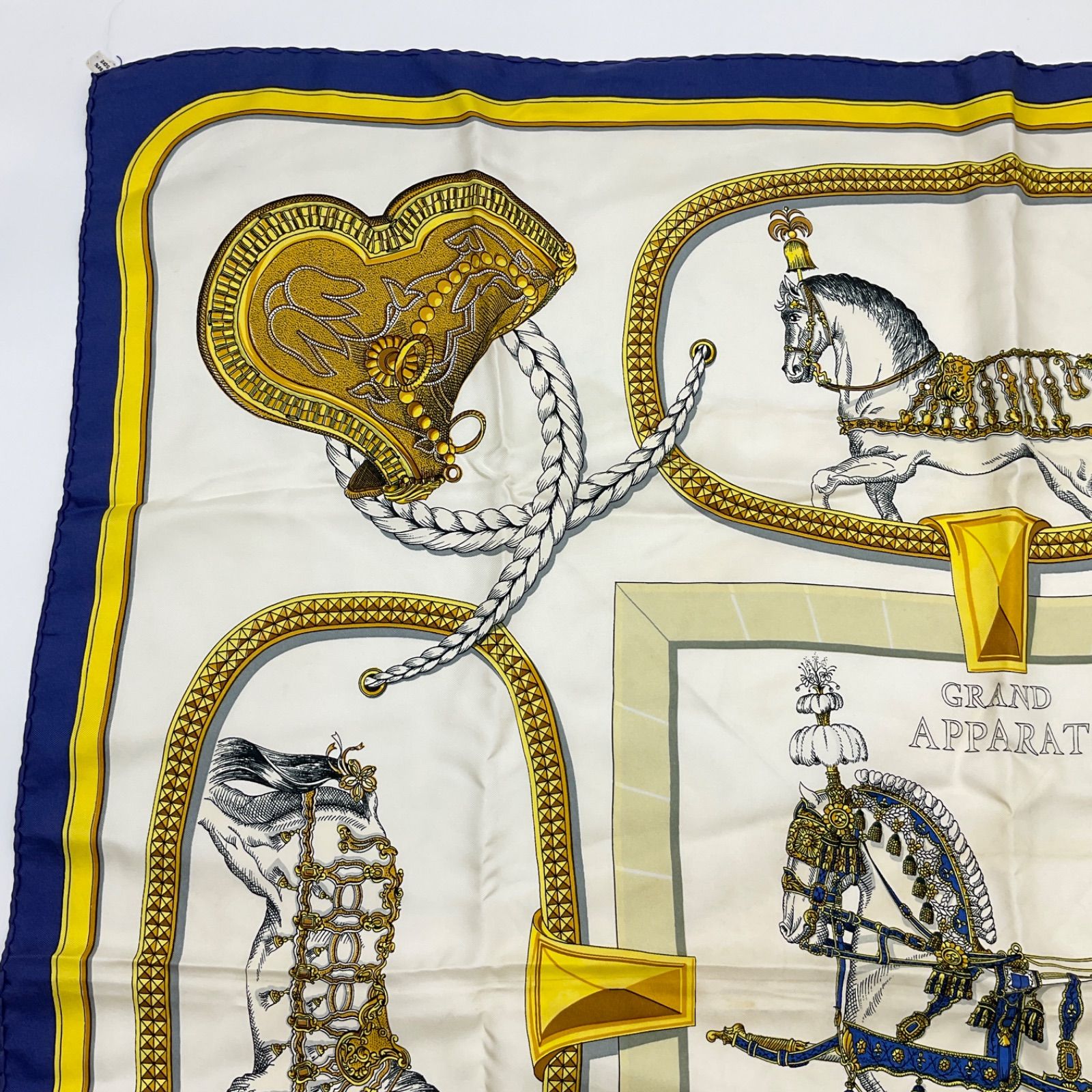 HERMES エルメス スカーフ カレ90 GRAND APPARAT グランアパラ