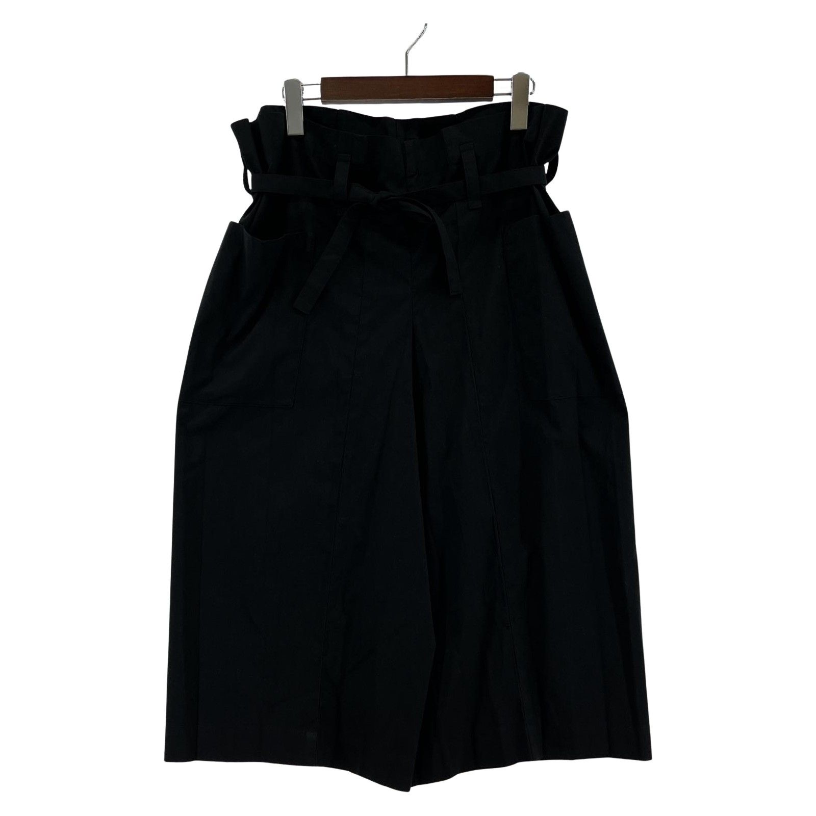 me ISSEY MIYAKE ミー イッセイミヤケ MI73FF342 ガウチョパンツ size-/ブラック