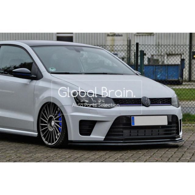 2012-2014 フォルクスワーゲン ポロ WRC フロント スプリッター スポイラー