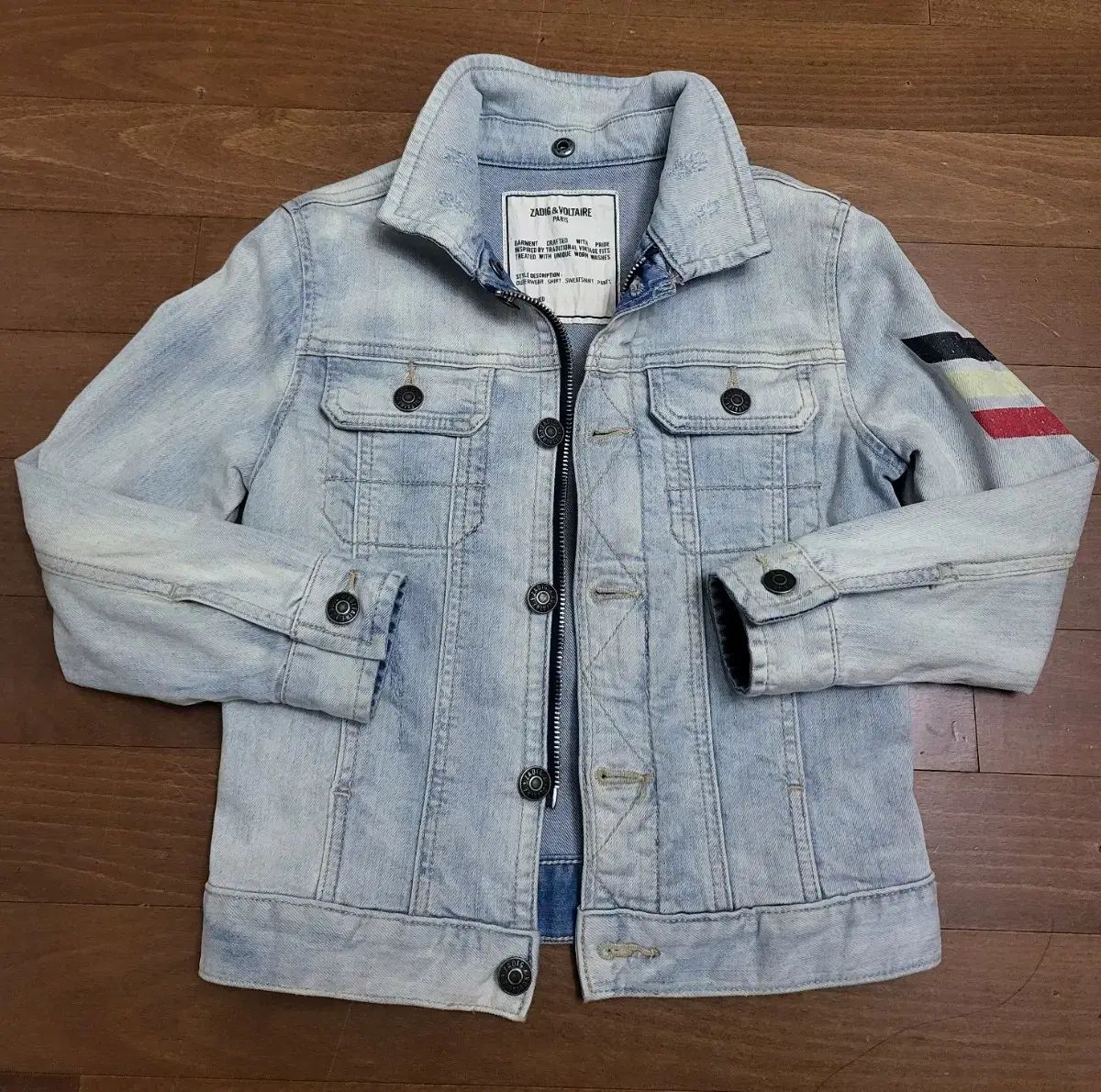 ZADIG-VOLTAIRE ザディグ エ ヴォルテール キッズ デニムジャケット 120