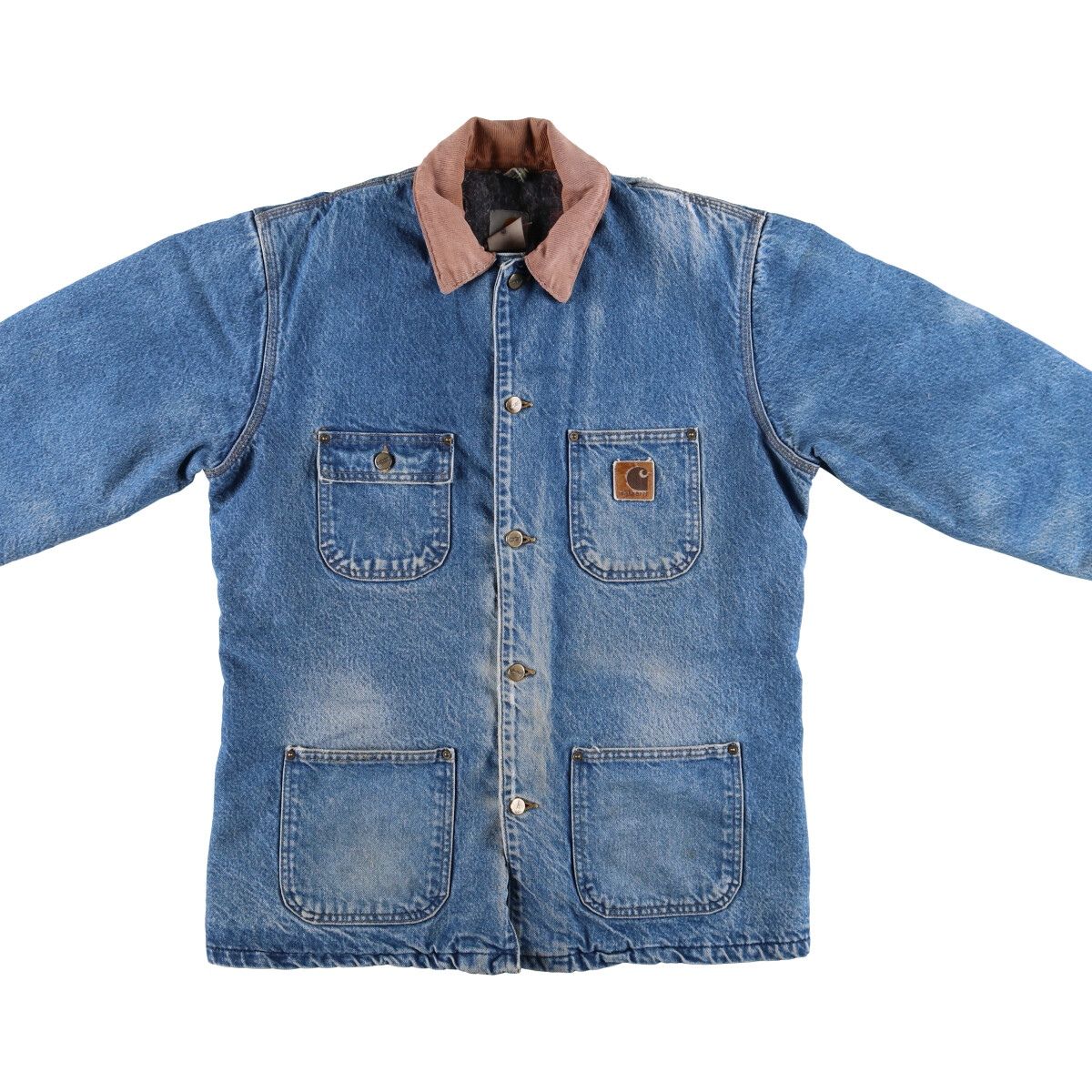 キ*イ様 激レア！Carhartt ヴィンテージ　usa製 デニム カバーオール 店舗オープン記念】 90's 【USA製】 carhartt(カーハート) デニム