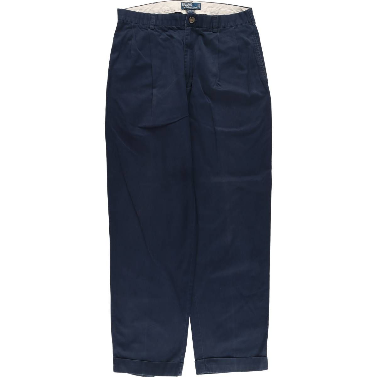 古着 ラルフローレン Ralph Lauren POLO by Ralph Lauren HAMMOND PANT ツータック チノパンツ メンズw34相当|eaa542827