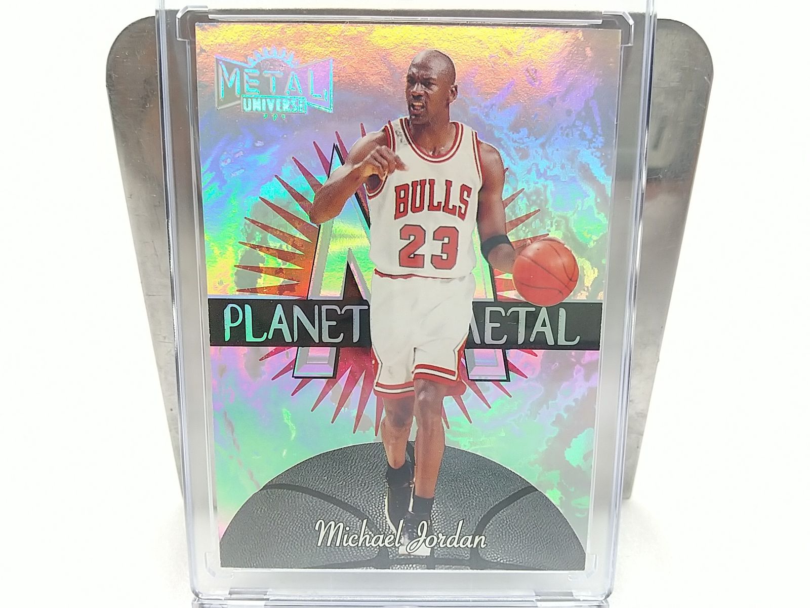 NBAカード SKYBOX METAL UNIVERSE'97-'98 PLANET METAL Michael Jordan マイケル・ジョーダン  シカゴ・ブルズ スカイボックス - メルカリ