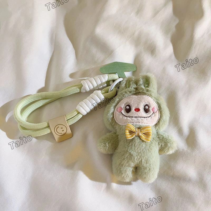 4つセット。ラブブ風ぬいぐるみキーホルダー ラブブ風 ぬいぐるみストラップ スマホストラップ 携帯
