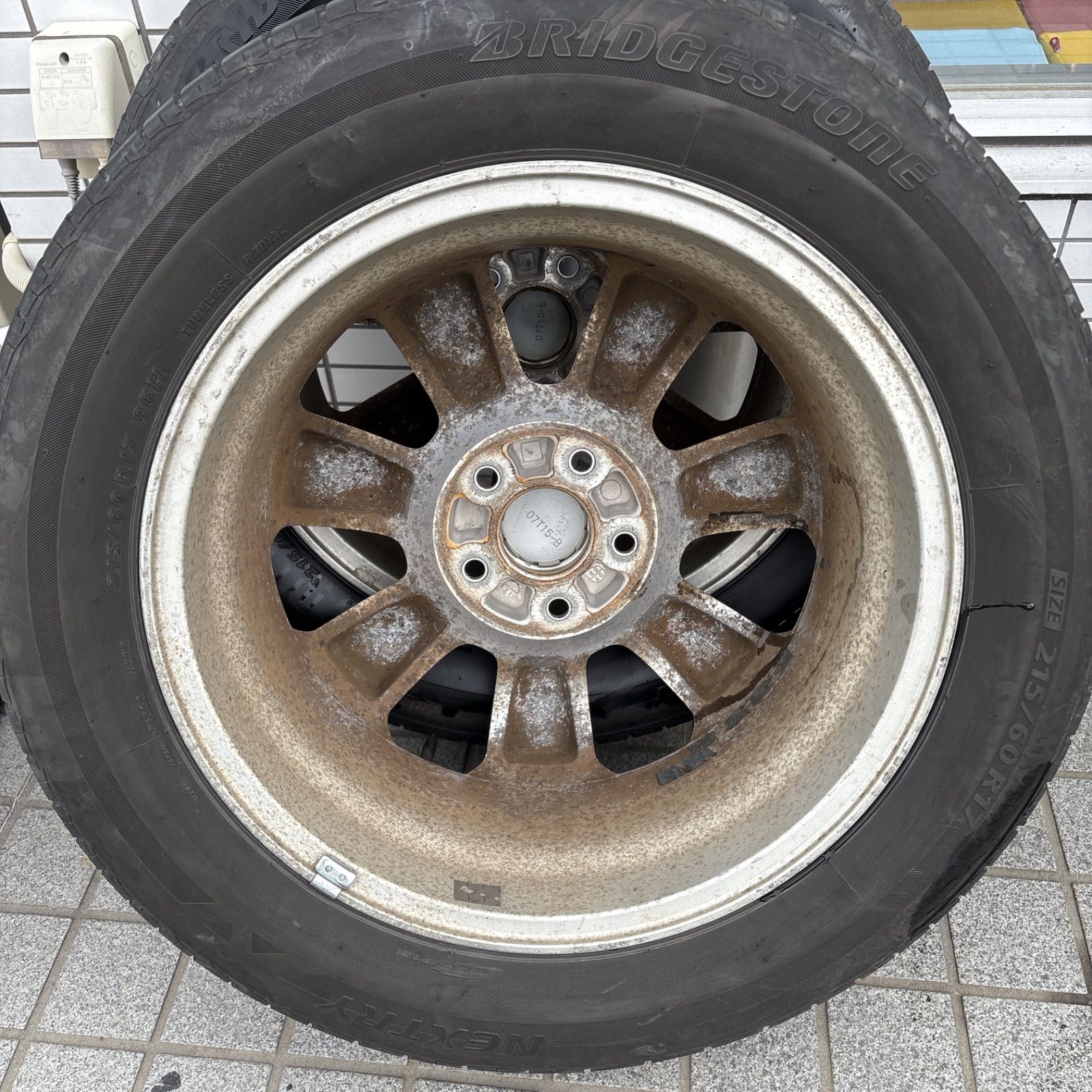 最終値下げ ホンダ クロスロード 純正アルミホイールタイヤ 4本セット 
