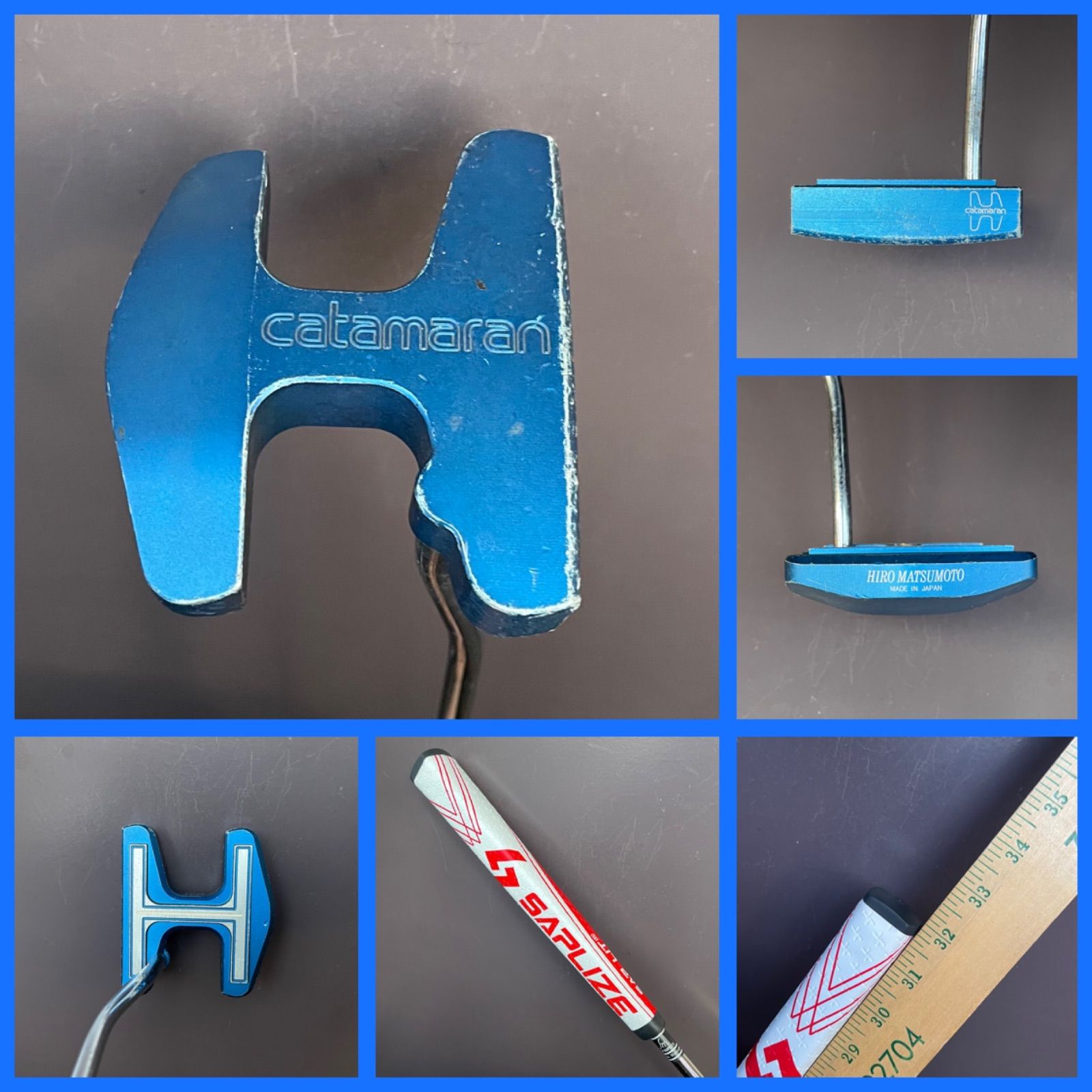 eBay☆短尺☆送料込み☆パター☆新品グリップ☆32インチ☆送料込み