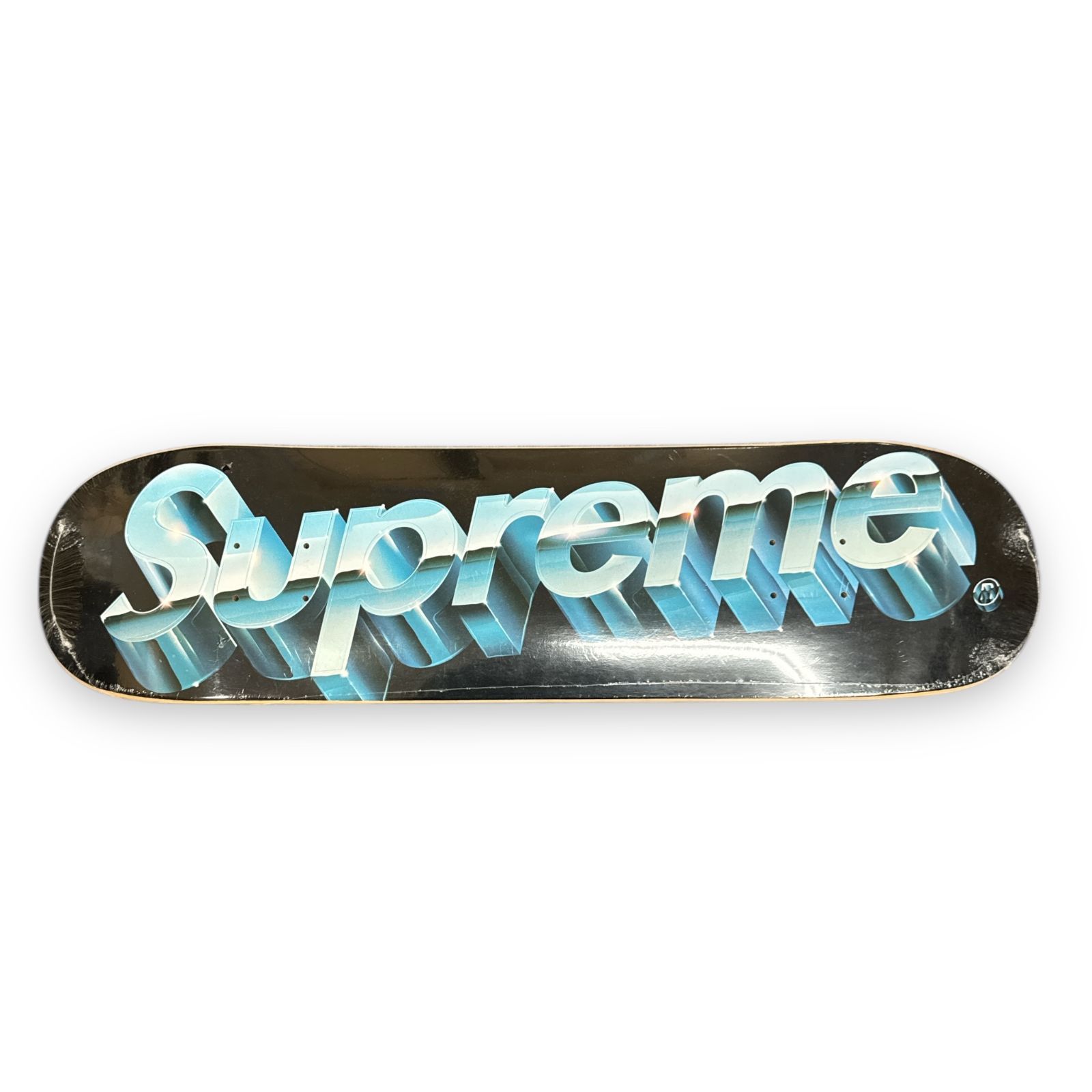Supreme - 20ss シュプリーム SUPREME クロームロゴ デッキ スケートボード 未使用品 Supreme 20SS Chrome Logo Skateboard クロームロゴ
