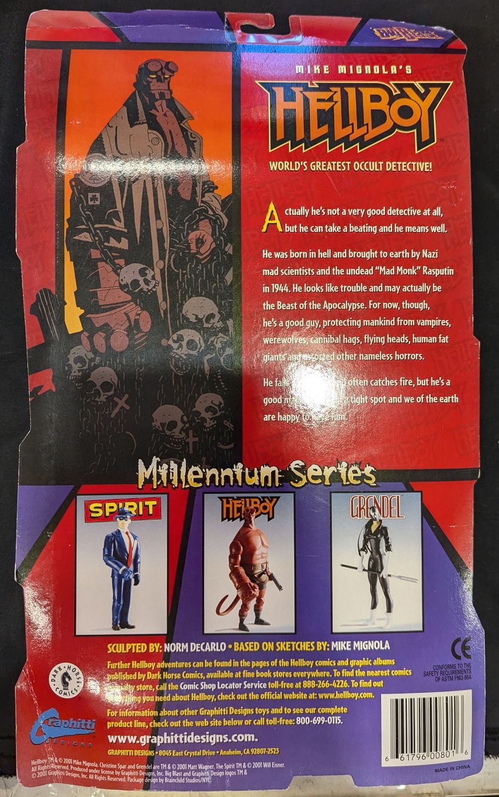 Big Blast Millennium Series HELLBOY 未開封 Hellboy Millennium