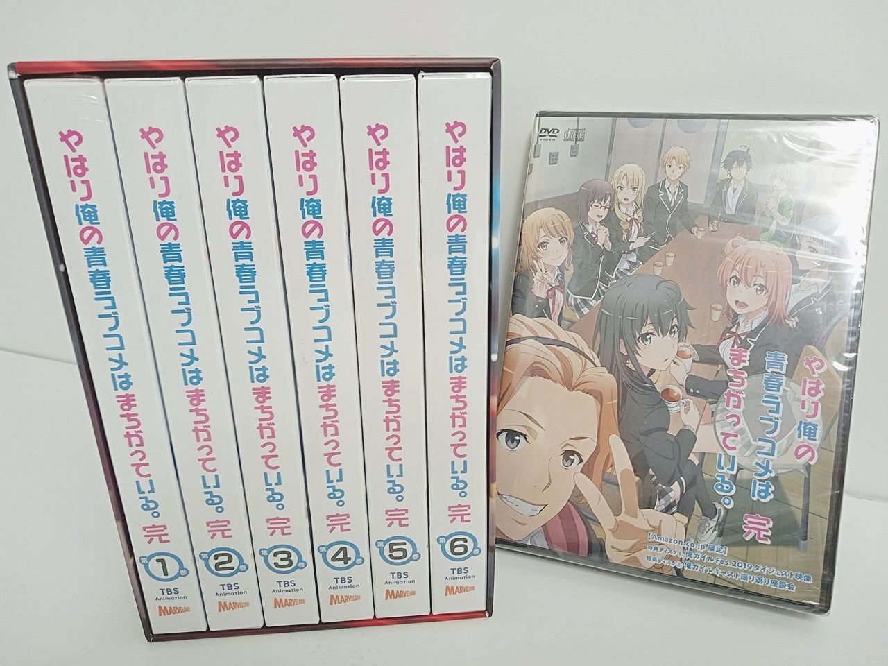 アニメ やはり俺の青春ラブコメはまちがっている 完 特典ディクス付き Blu-ray BOX ディスク未開封品 S-247