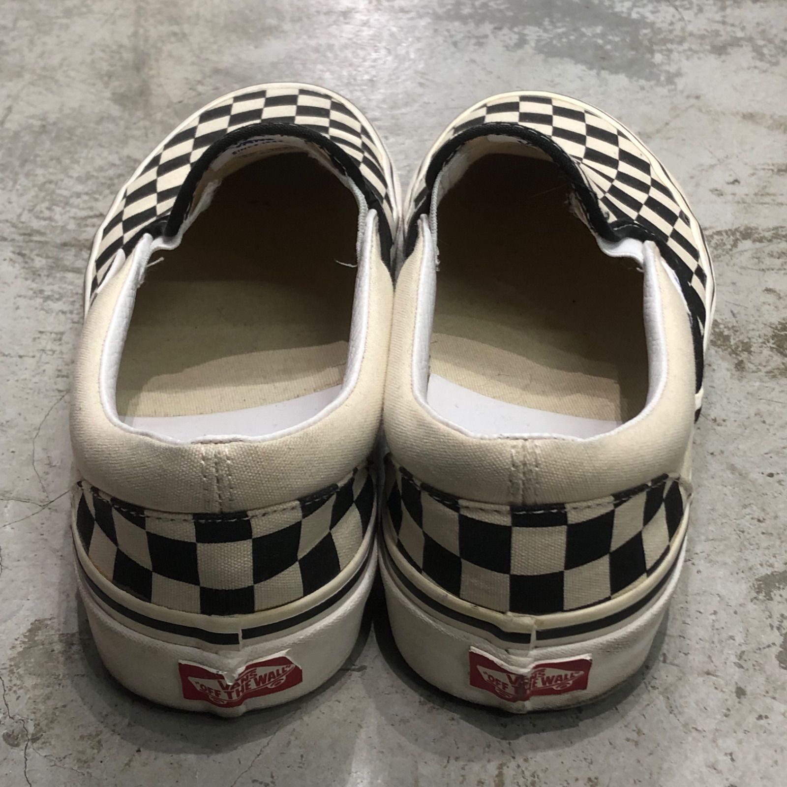 VANS Vault Slip On チェッカーフラッグ スリッポン スニーカー 721278 