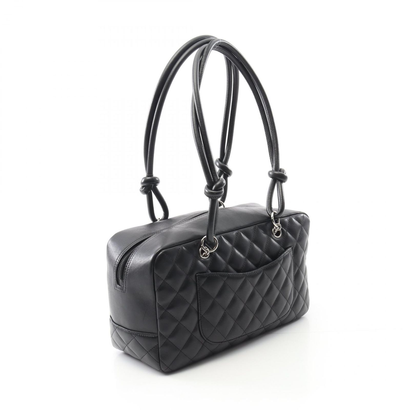 シャネル カンボン エナメル 2way バッグ 楽天市場】【中古】CHANEL シャネル カンボンライン ボーリング