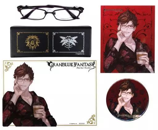[レンズ度無し] ベリアル モデル EYEWEAR(眼鏡)第三弾 「GRANBLUE FANTASY-グランブルーファンタジー-」 キャラクターグッズ GRANBLUE FANTASY｜コラボレーション眼鏡第三弾 特設ページ