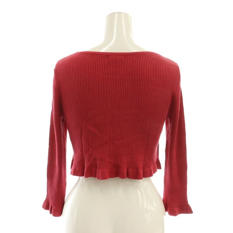 【極美品】TOCCA トッカ　シルクリブボレロ　ショートカーディガン　絹100% SILK RIB CARDIGAN カーディガン（カーディガン/ボレロ）｜TOCCA