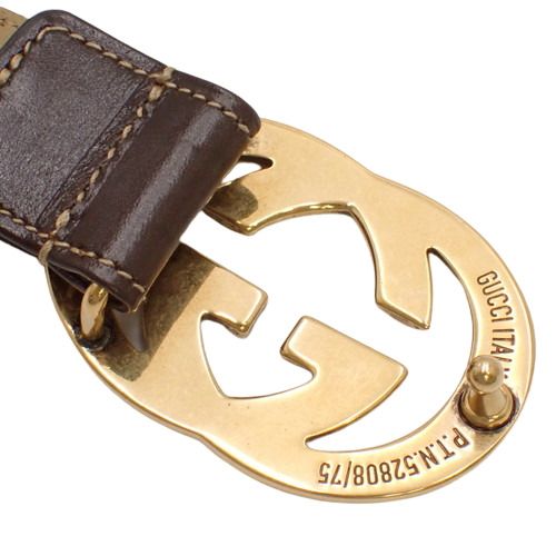 GUCCI(グッチ) インターロッキングG バックル ベルト ベルト