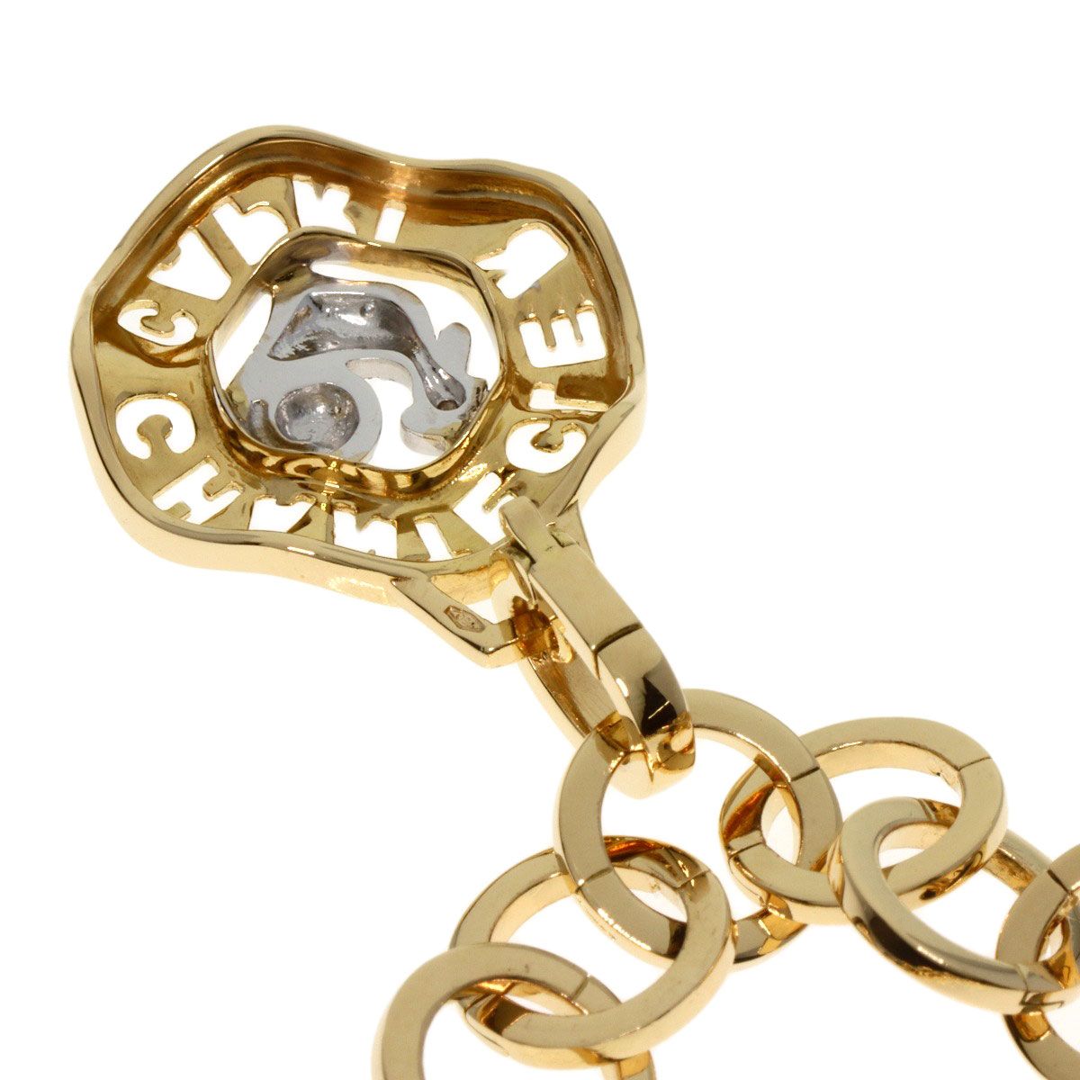 シャンテクレール K18 WG ステーションダイヤチェーン 楽天市場】【緑