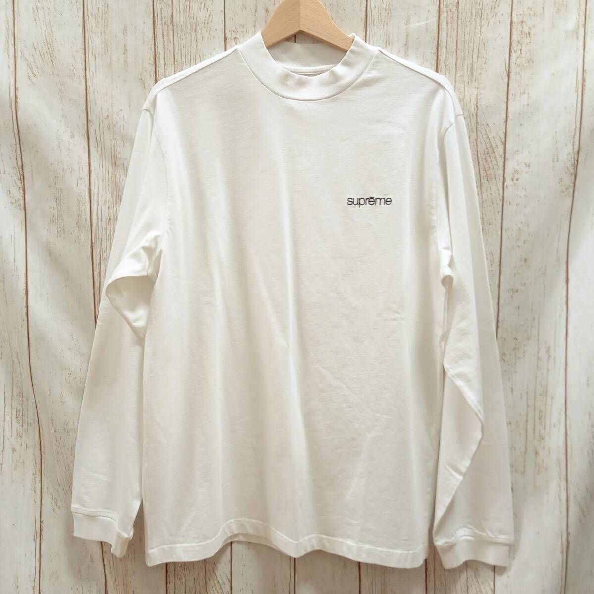 Supreme シュプリーム Mock Neckティーシャツ ロンT Sサイズ Supreme／長袖Tシャツ/ロンT／22AW／Mock Neck L/S Top シュプリーム S