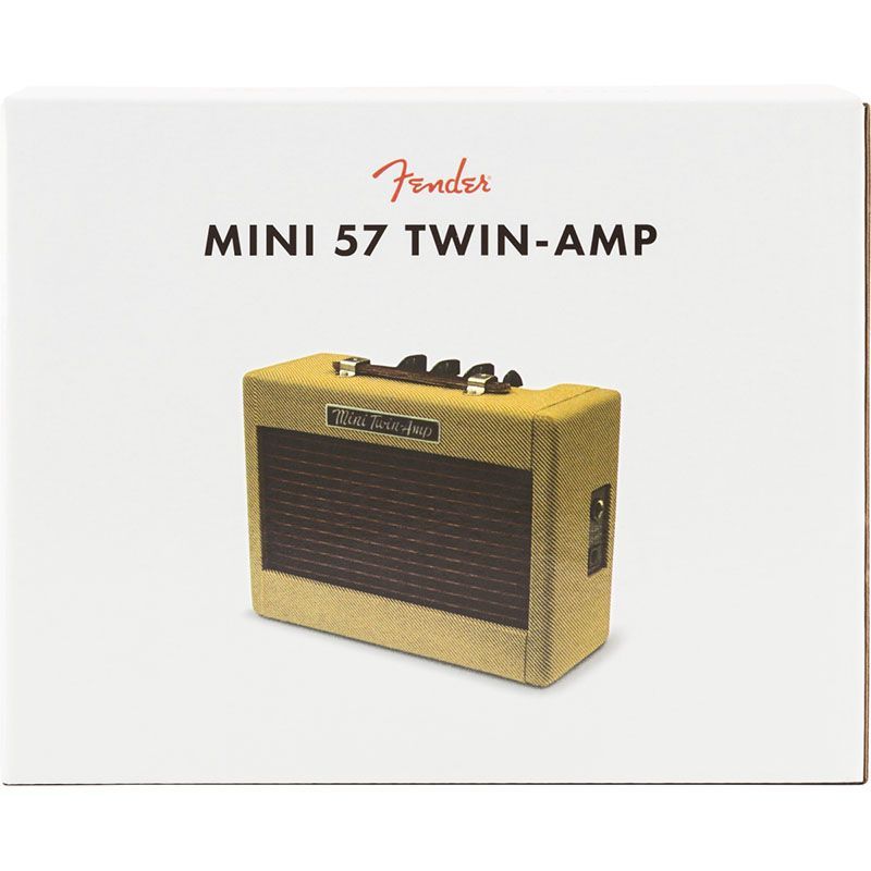 Fender Mini '57 Twin-Amp Tweed ミニ・ギターアンプ〈フェンダー〉