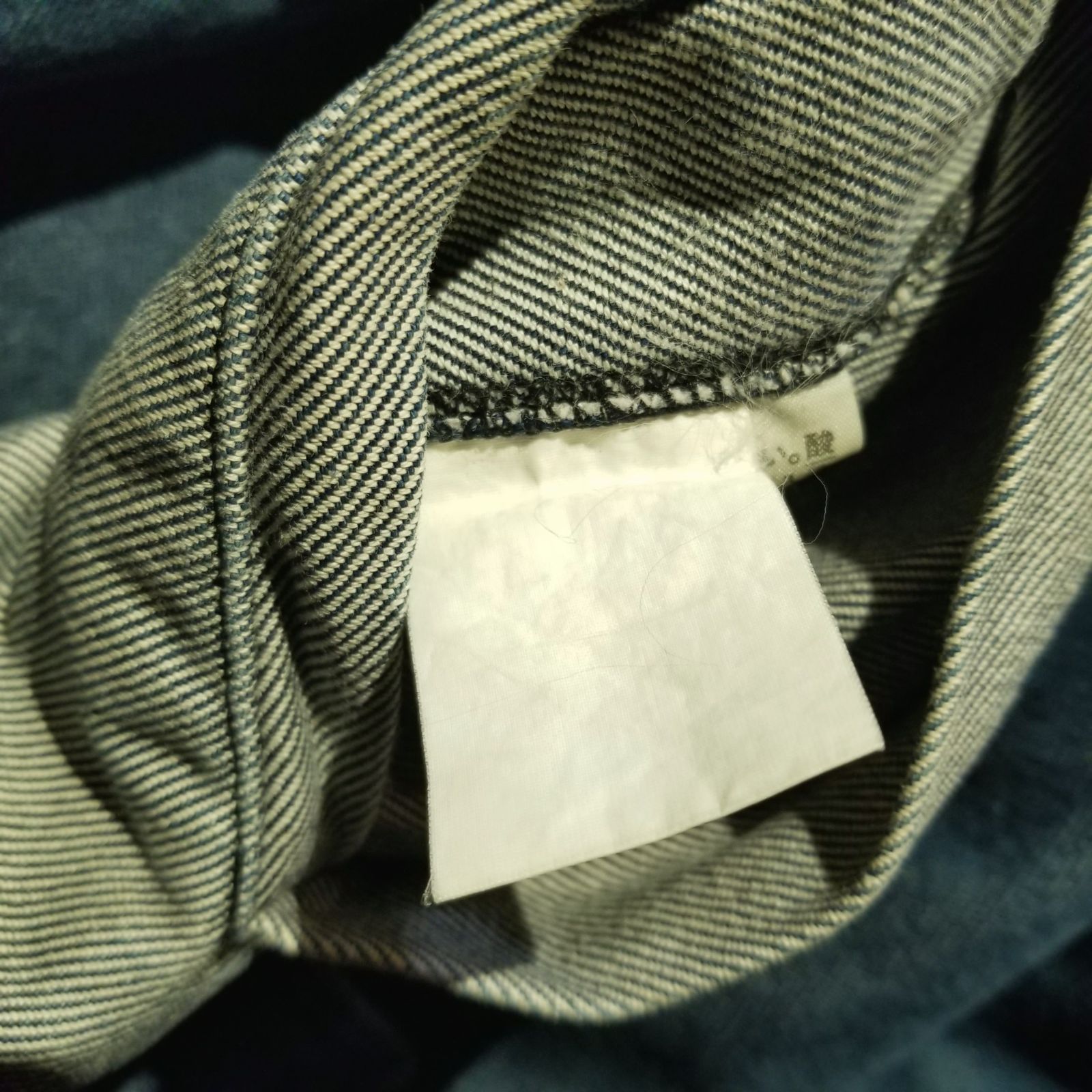 COMME des GARCONS HOMME PLUS 92ss 前身頃切替ジップアップデニム