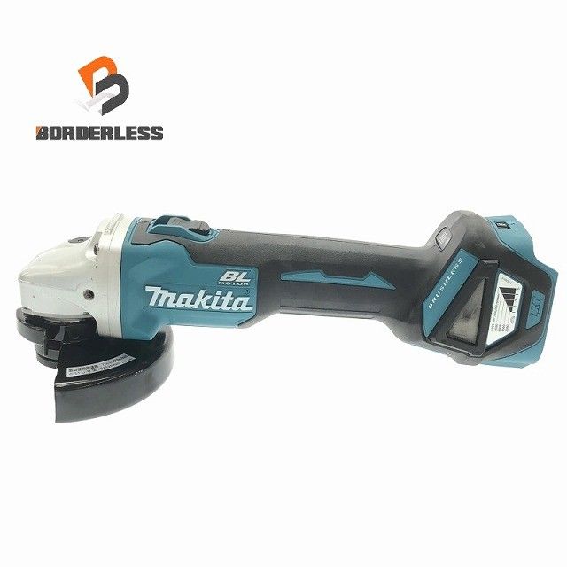 ☆美品☆makita マキタ 18V 125mm 充電式ディスクグラインダー