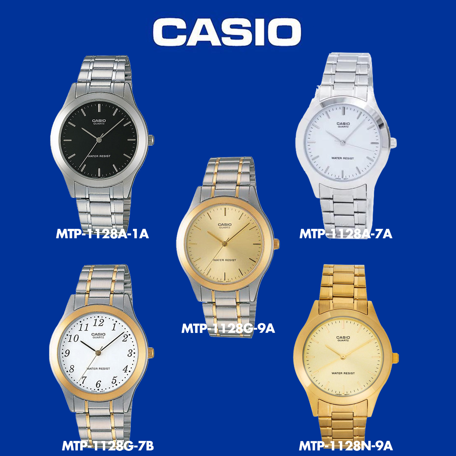新品 CASIO メンズ腕時計 カシオ 正規品 MTP-1128 S/S