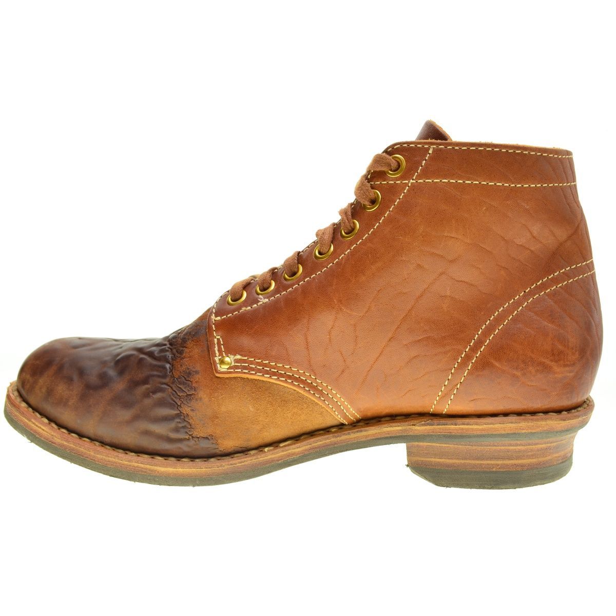 29cm【VISVIM】22AW 0122202002003 BRIGADIER BOOTS-FOLK brown ブーツ