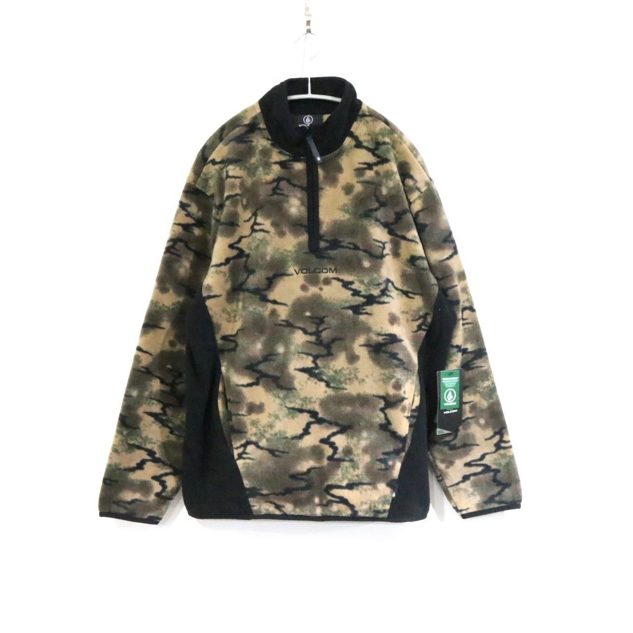 古着 ボルコム VOLCOM ジャケット プルオーバー ハーフジップ ワン