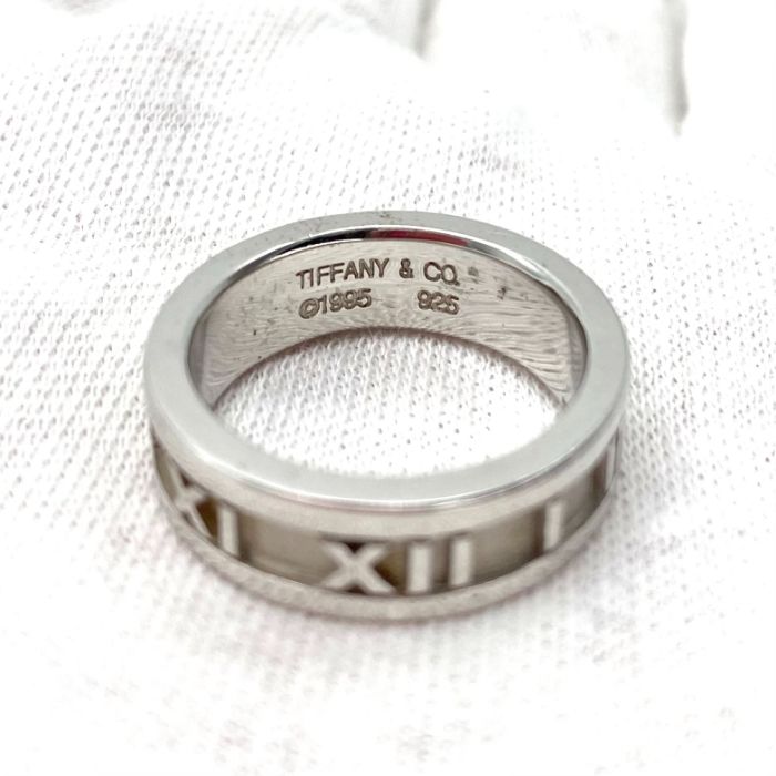 ティファニー　アトラス　シルバーリング　メンズ ティファニー TIFFANY & CO. アトラス シルバー925 リング 指輪