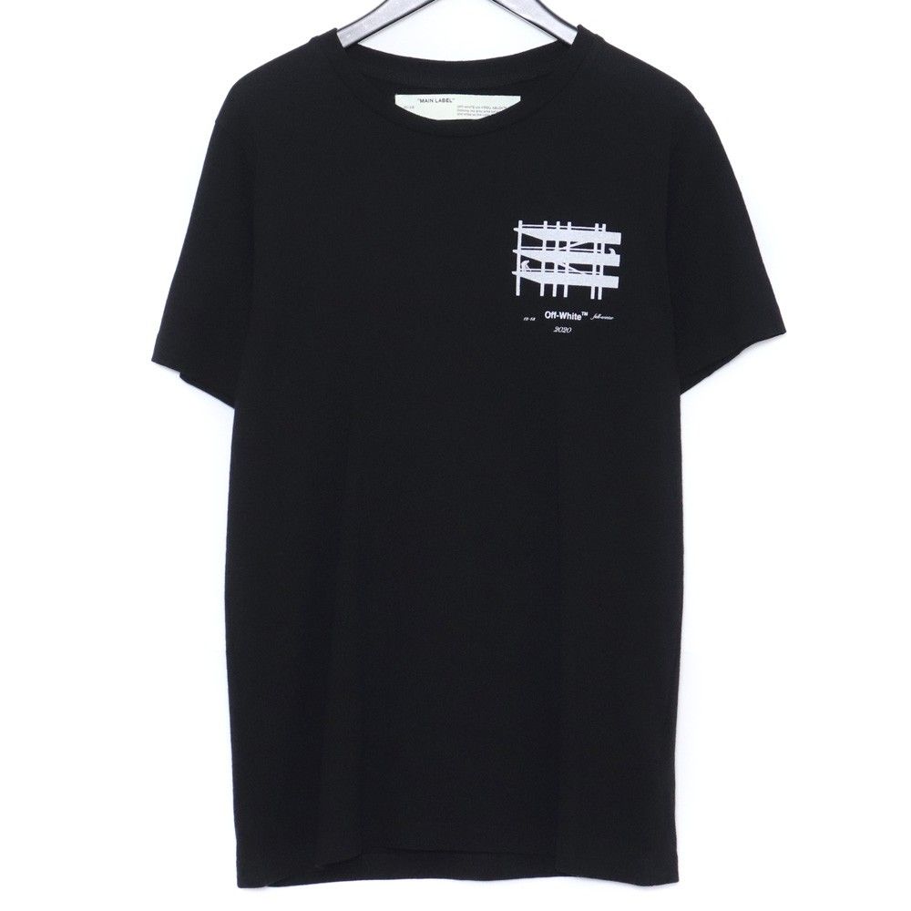OFF-WHITE INDUSTRIAL S/S SLIM T-SHIRT Sサイズ ブラック