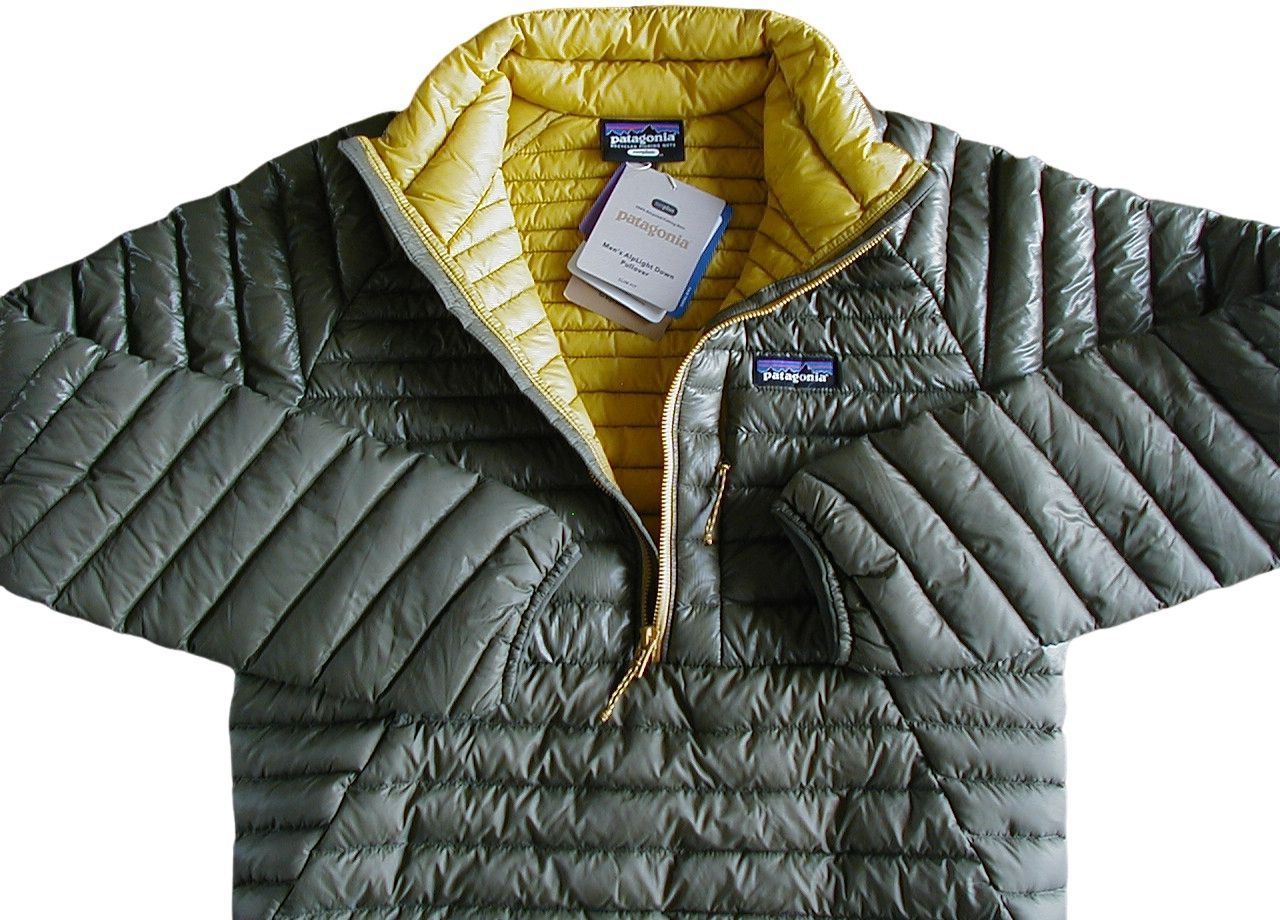 S パタゴニア M’s アルプライト ダウン プルオーバー patagonia Basin Green BSNG