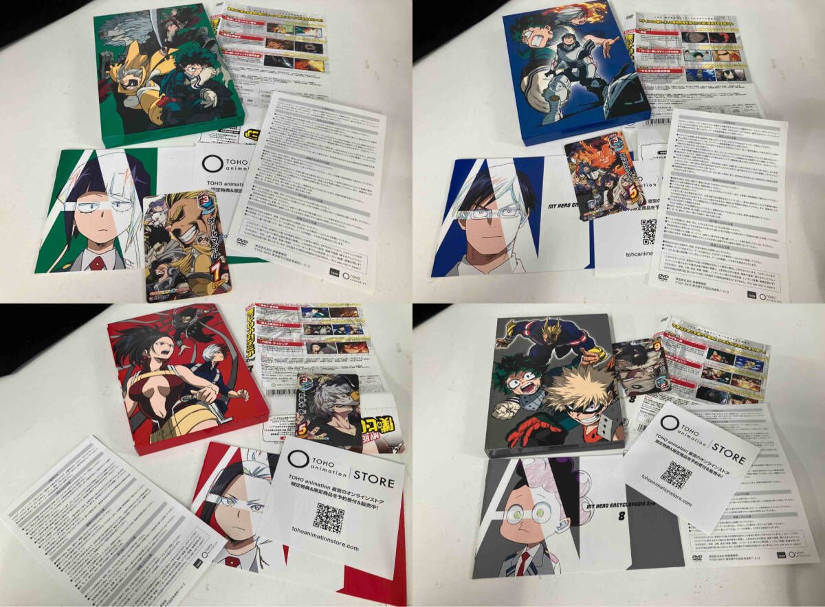 僕のヒーローアカデミア 2nd 全巻セット(Vol.1~8) DVD 僕のヒーローアカデミア 2期 DVD全巻セット ヒロアカ第2期『僕のヒーロー