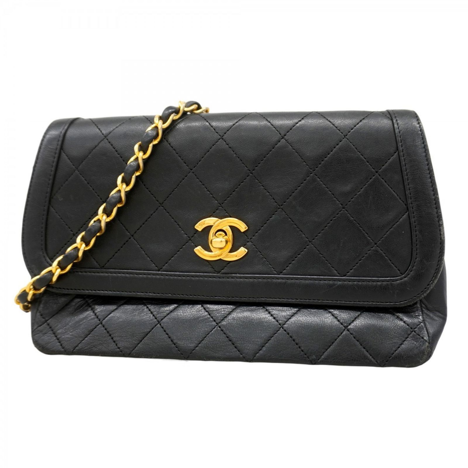 シャネル CHANEL マトラッセ ラムスキン チェーンショルダー 黒 楽天市場】シャネル ハンドバッグ チェーンショルダーバッグ