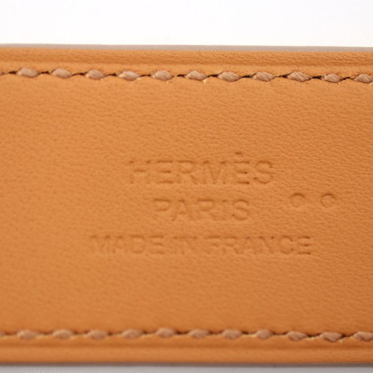 HERMES エルメス ブレスレット ニロティカスマット クロコダイル ライム イエロー系 ゴールド金具 メドール コリエドシアン 24 Z刻印  【本物保証】