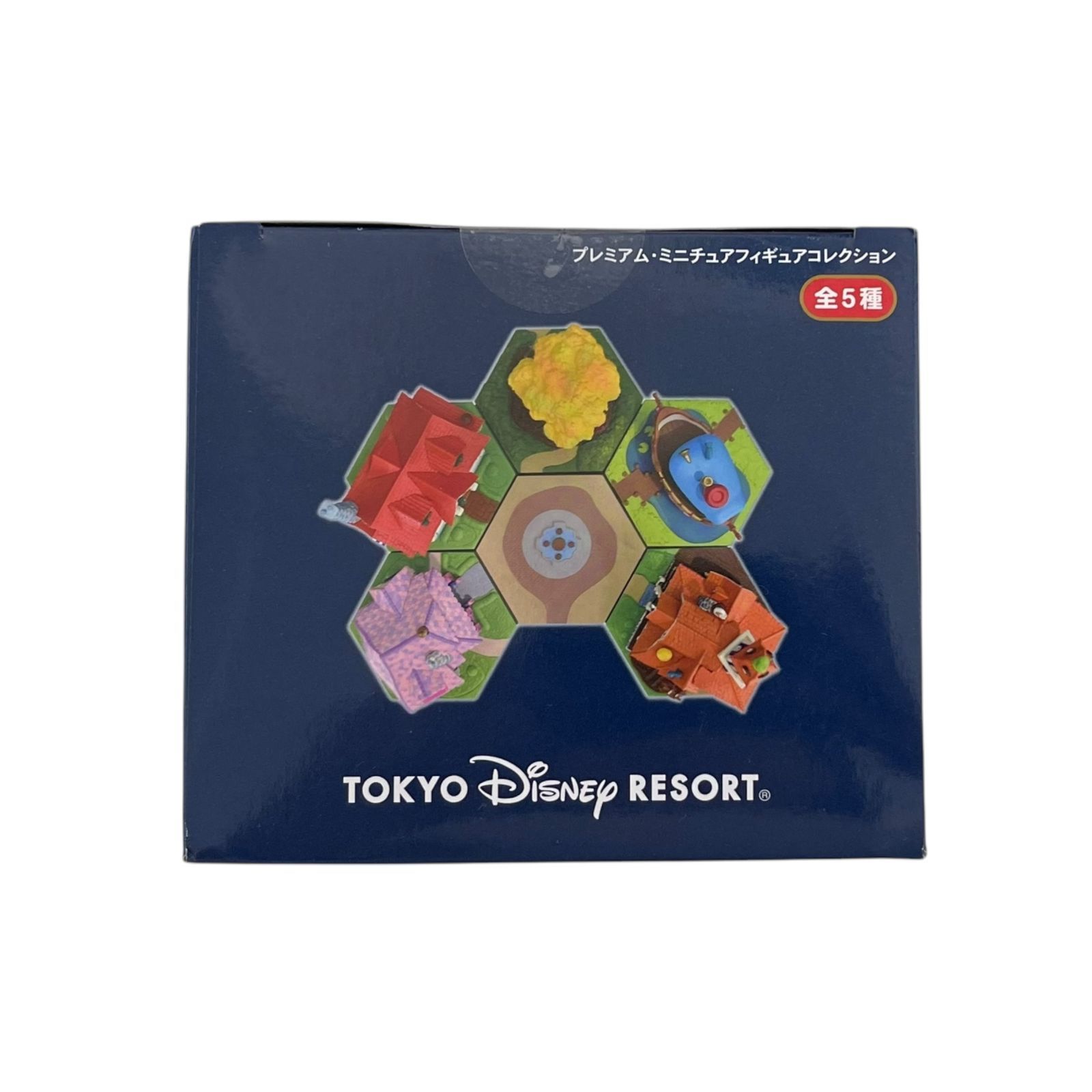 新品 東京ディズニーリゾート トゥーンタウン プレミアムミニチュアコレクション 5点 コンプリートセット