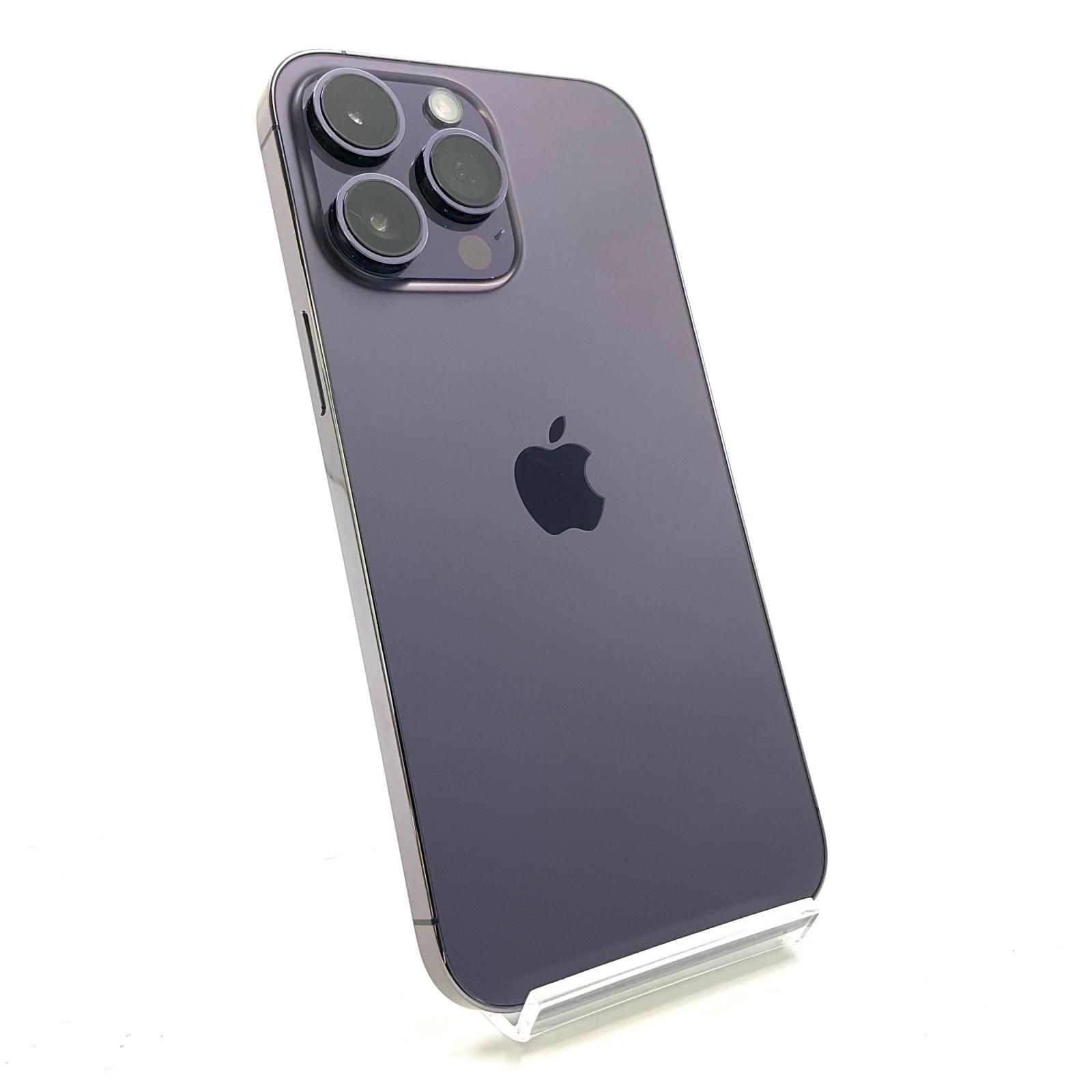 iPhone 14 Pro Max 256GB ディープパープル SIMフリー 美品 動作