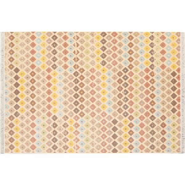 ベルギー製 ラグマット/絨毯 【約160×230cm 96B マルチ】 ホットカ