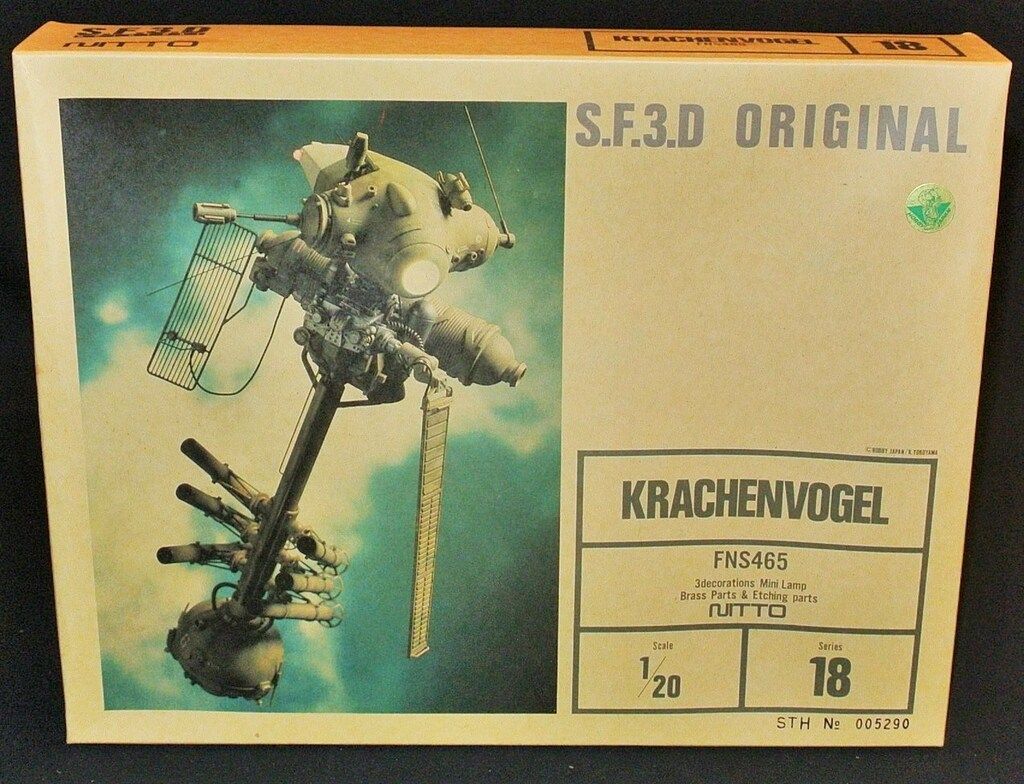 ニットー S.F.3.D クラッヘンフォーゲル 1/20 マシーネンクリーガー クラッフェンフォーゲル | 株式会社ウェーブ