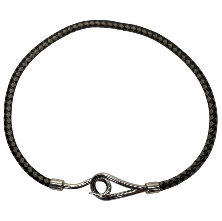 HERMES エルメス ジャンボ チョーカー ブレスレット レザー HERMES エルメス ジャンボ チョーカー ブレスレット レザー
